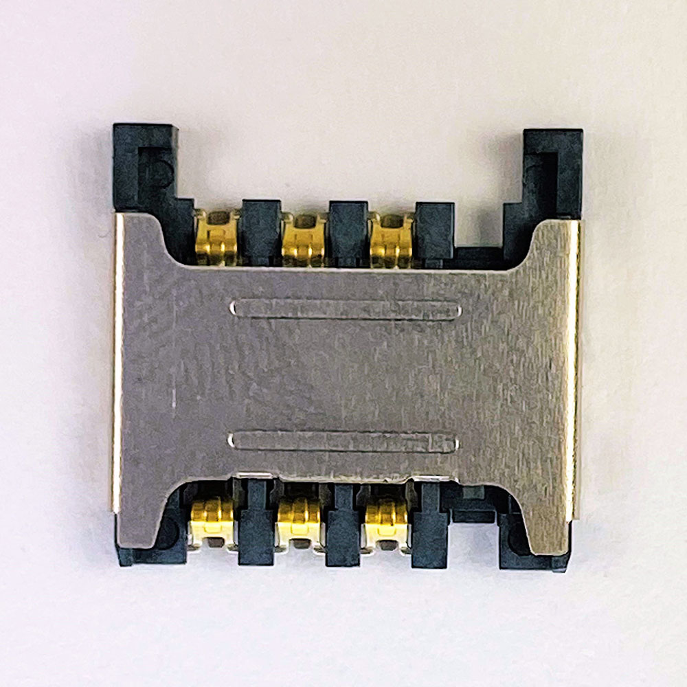 P/N: SIM6PP -XXX-IMG_9432 (2) micro SIM card socket Push Pull type